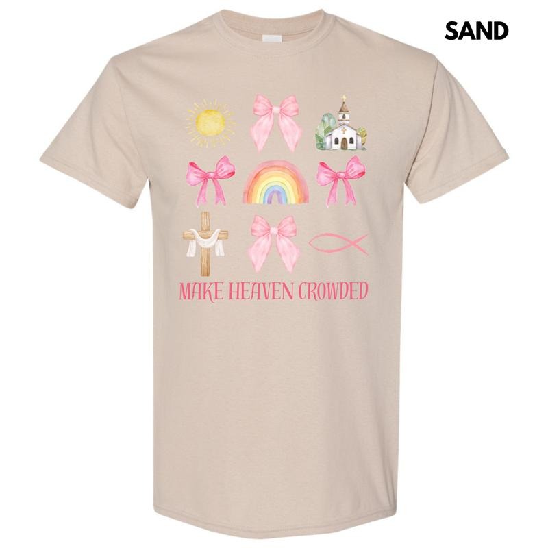 Collage Make Heaven Crowded Gildan Short Sleeve T-Shirt 'NLB' Hoodie, Sweatshirt | HypeCrazeTee.com