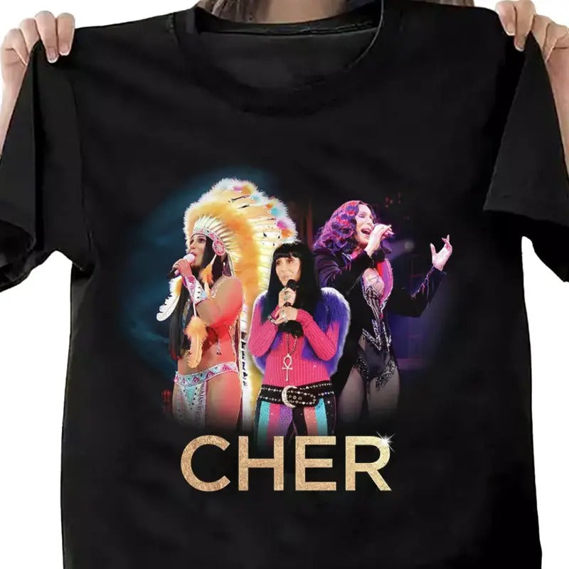 Collection Cher Singer Gift For Fan Black All Size Shirt  S-3XL Hoodie, Sweatshirt | HypeCrazeTee.com