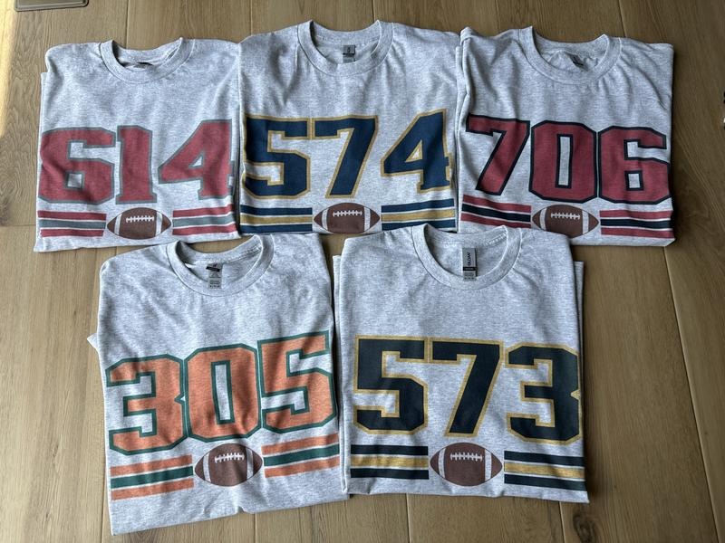 College Football Area Code T Shirt Hoodie, Sweatshirt | HypeCrazeTee.com