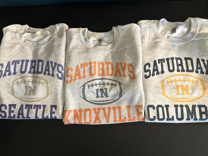 College Football Saturdays In Your City Sweatshirt T-Shirts, Hoodie | HypeCrazeTee.com