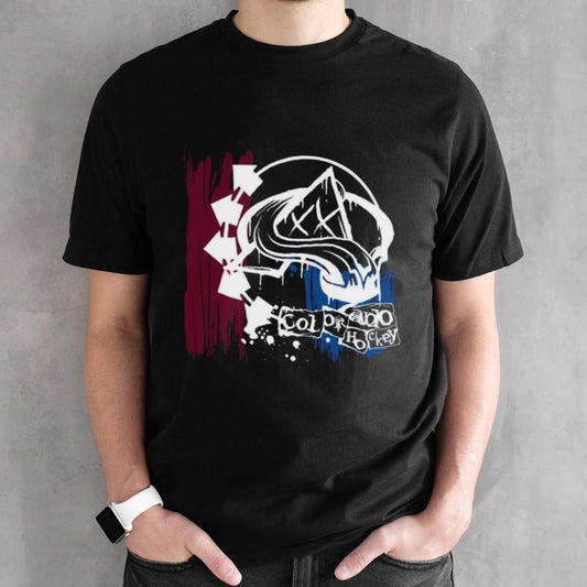Colorado Avalanche Ice Hockey Nhl Tour T-shirts