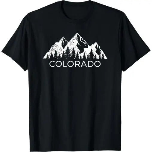 Colorado T Shirt | Cool Colorado Rocky Mountains Tee T-Shirt Made in USA Hoodie, Sweatshirt | HypeCrazeTee.com