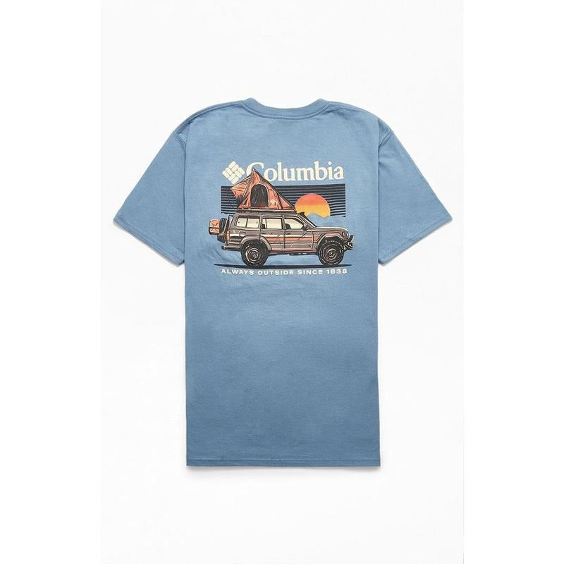 Columbia Men's Crawl T-Shirt - Multicolor Hoodie, Sweatshirt | HypeCrazeTee.com