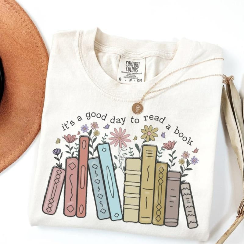 Comfort Colors Retro Teacher Book Shirt, Back To School Teacher Unisex tee ,Trendy Shirts, Bookish Shirt, Book Lover...