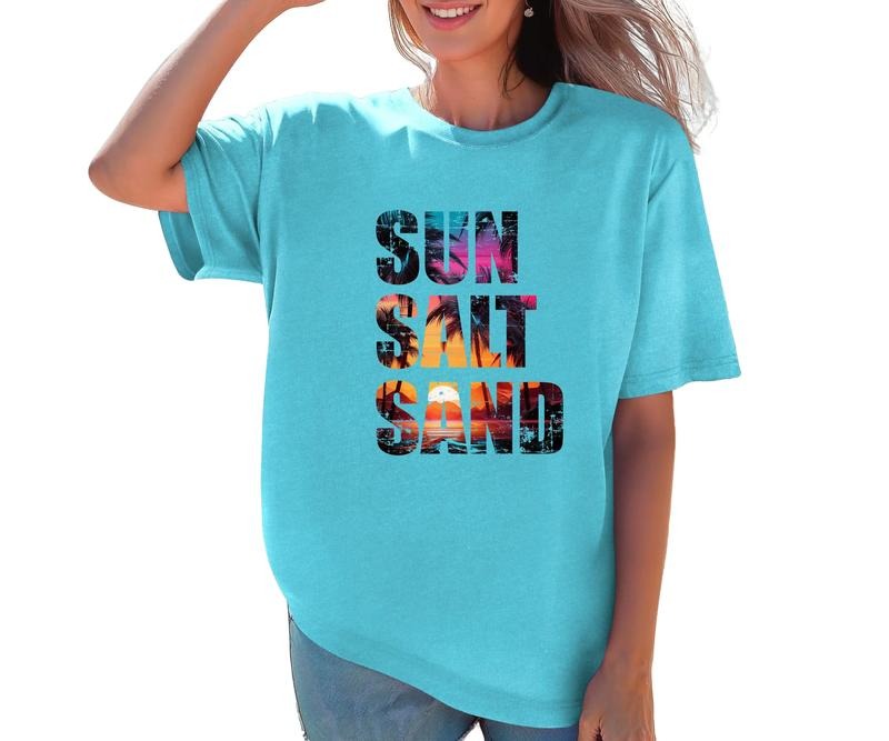 Comfort Colors SUN SALT SAND Casual Tee Shirt
