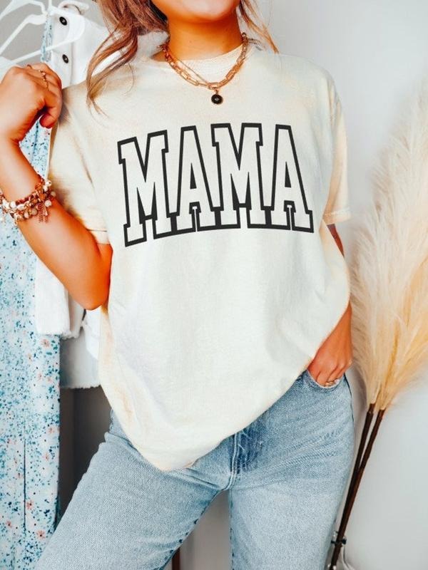 Comfort Colors Shirt, Mama Shirt, Mom Shirt, Gift For Mom, Mother's Day Shirt, Mother's Day Gift Hoodie, Sweatshirt