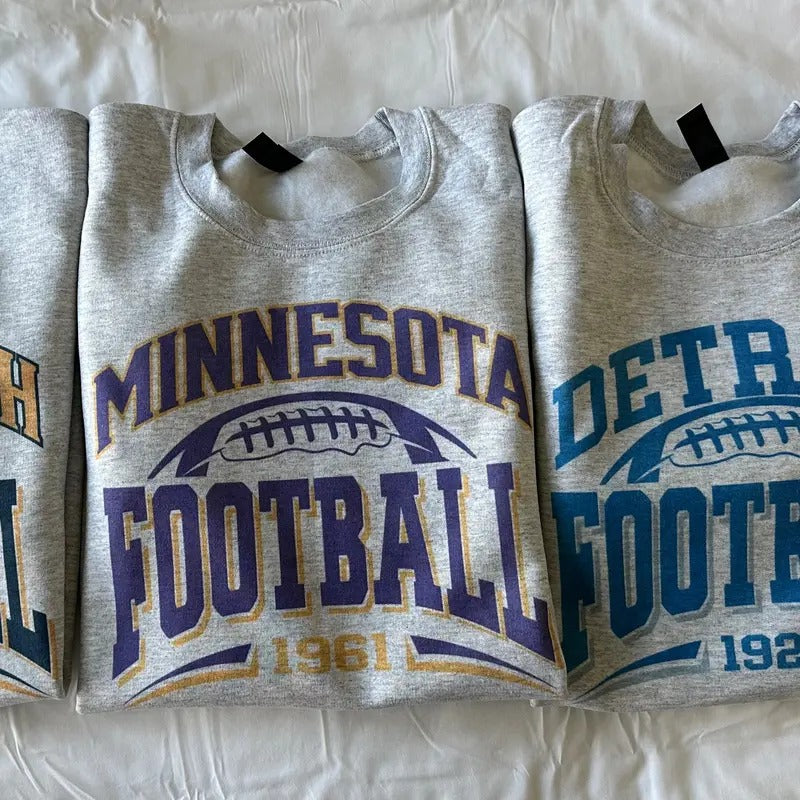 Comfortable Football Sweatshirt Unisex Football Sweatshirt T-Shirts, Hoodie | HypeCrazeTee.com