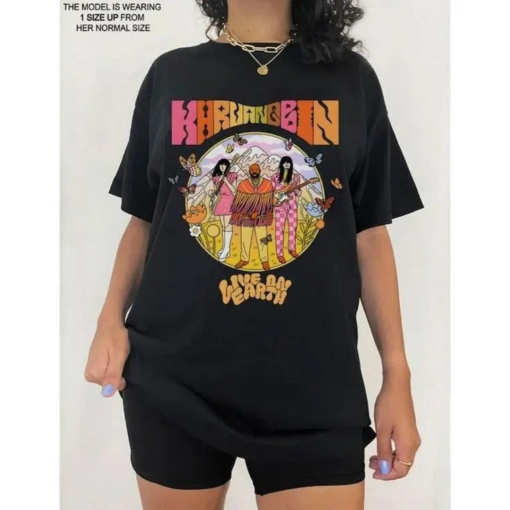 Conangdesigner Shirts Khruangbin Live On Earth Unisex T-Shirt Hoodie, Sweatshirt | HypeCrazeTee.com