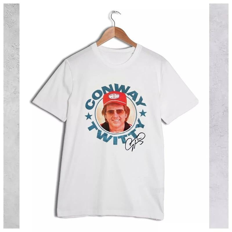 Concert 1970's Conway Twitty Short Sleeve Men All Size T-shirt Hoodie, Sweatshirt | HypeCrazeTee.com