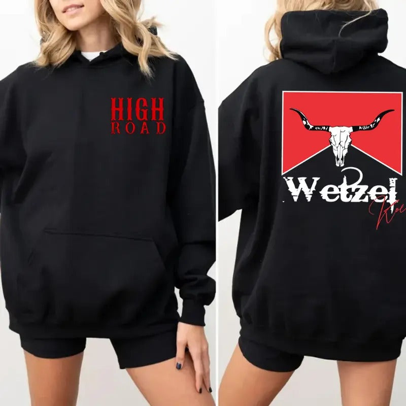 Concert Outfit, Bull Head K0e Wetzei Hoodie,High Road Kw Both Sides Hoodie, Unisex Long Sleeve Pullover Hoodie Shirt...
