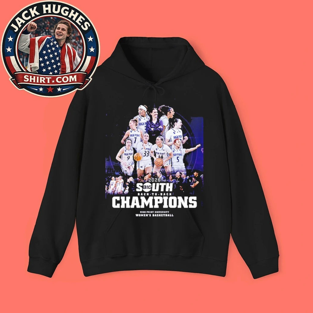 Congrats High Point Panthers Champions 2026 Big South Women’s Basketball Tournament Logo Graphic T-Shirt