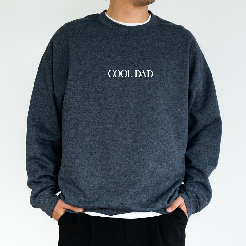 Cool Dads Sweatshirt, Cool Dads Club Crewneck, New Dad Long Sleeved Pullover, Best Dad Sweater, Gifts For Dad T-Shirts,...