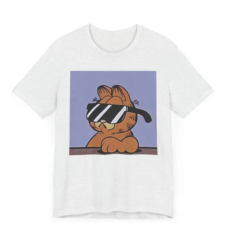 Cool Garfield Unisex Jersey Short Sleeve Tee Men's Women's T-shirt Menswear Top Hoodie, Sweatshirt | HypeCrazeTee.com