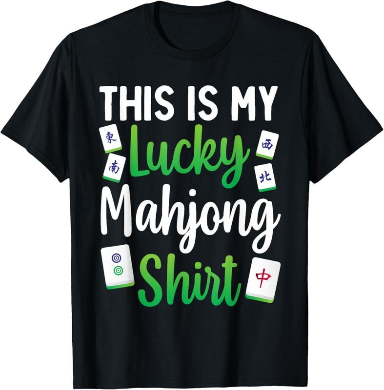 Cool Mahjong Design For Men Women Tile Game Mahjong Player T-Shirt Hoodie, Sweatshirt | HypeCrazeTee.com