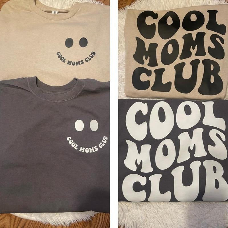 Cool moms club T-Shirt Womenswear Hoodie, Sweatshirt | HypeCrazeTee.com