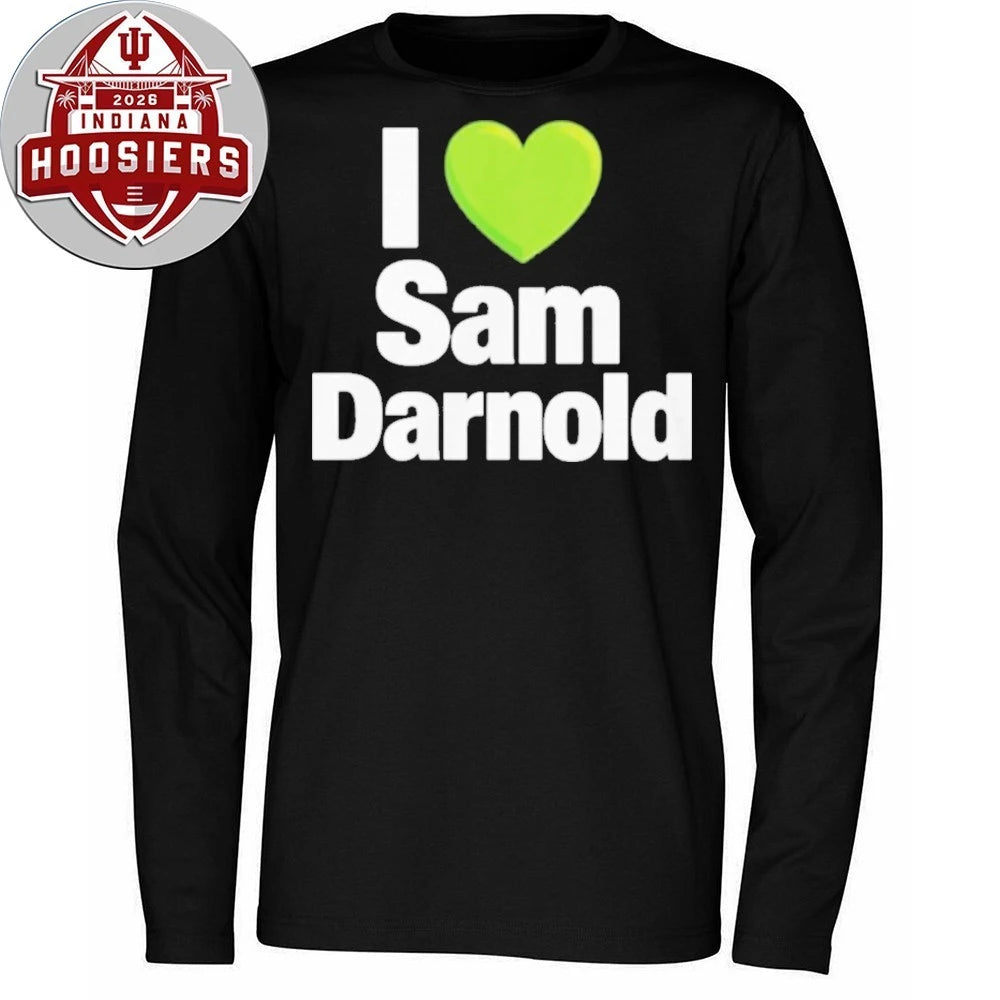 Cooper Kupp With I Love Sam Darnold Shirt