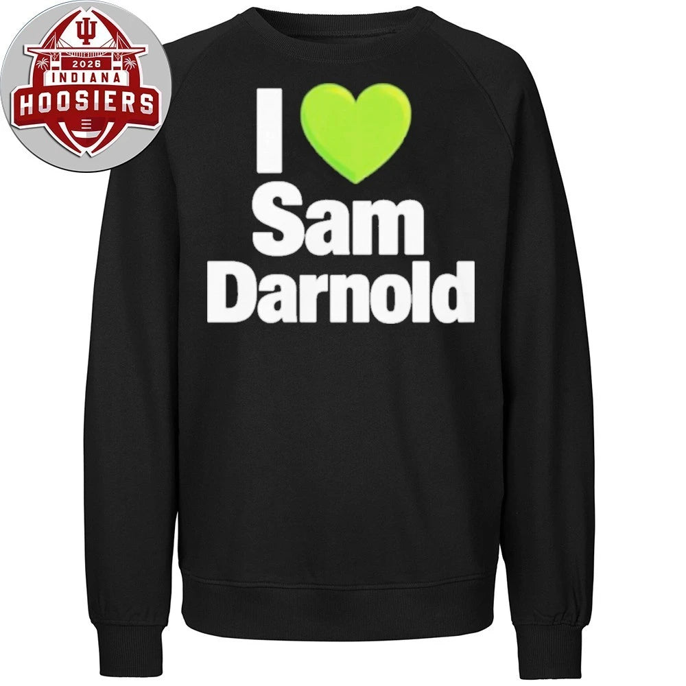 Cooper Kupp With I Love Sam Darnold Shirt