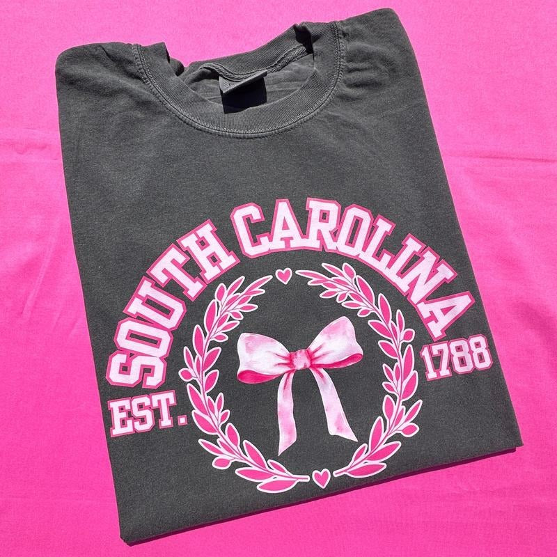 Coquette STATES Pepper Comfort Colors T-Shirt Hoodie, Sweatshirt | HypeCrazeTee.com