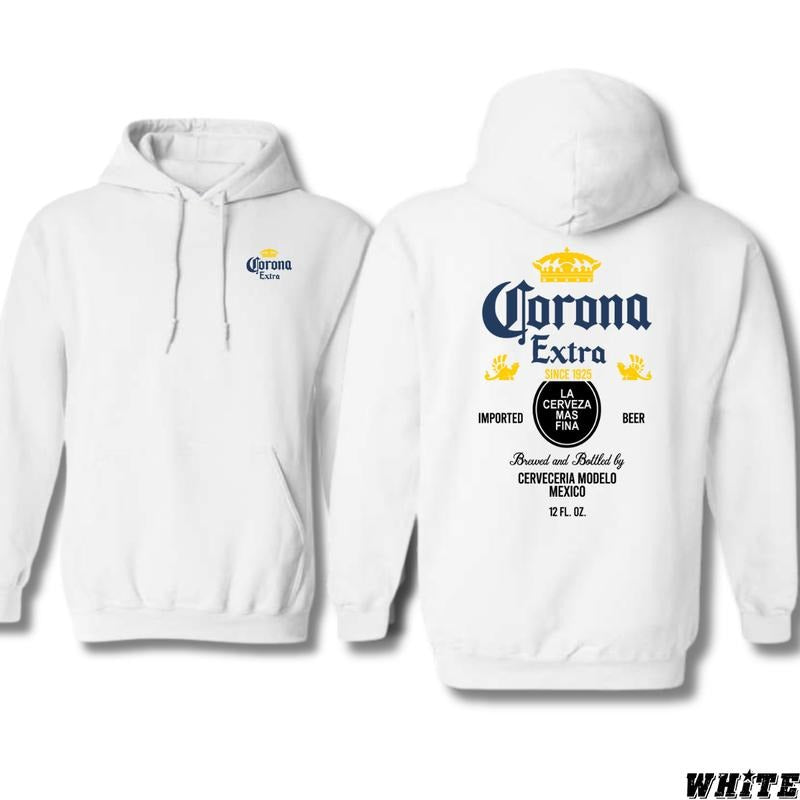 Corona Extra Hoodie - Beer Label Design Shirt