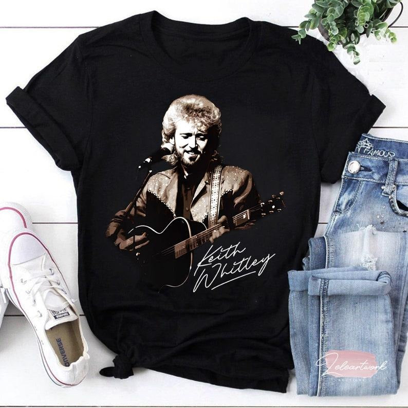 Country Music Keith Whitley Sandy T-Shirt, Keith Whitley Shirt, Singer Shirt, Country Music Lover Shirt, Musician Gift...