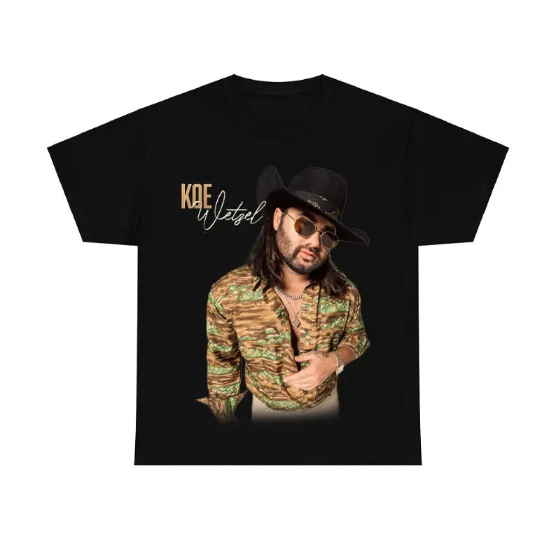 Country Music Koe Shirt, Tour 2025 Tee, Wetzel Fans Shirt1 Hoodie, Sweatshirt | HypeCrazeTee.com
