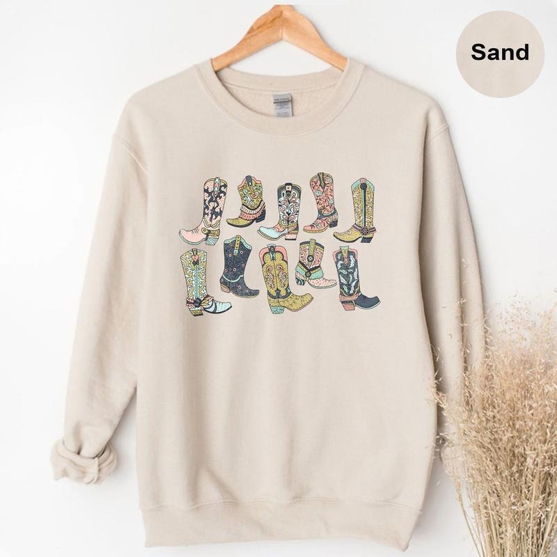 Country Music Shirt, Western Crewneck Sweatshirt, Hoodie, T-shirt | HypeCrazeTee.com
