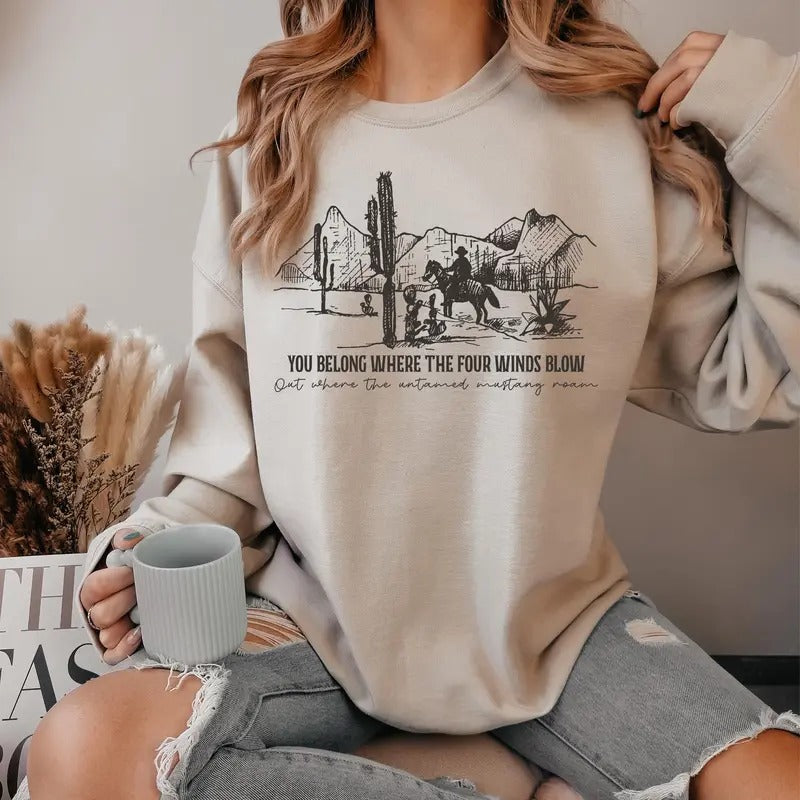 Country Music Top, Cojo Inspired Music T Shirt, Fan Merch, Concert Outfit, Unisex Long Sleeve Crewneck Sweatshirt Hoodie