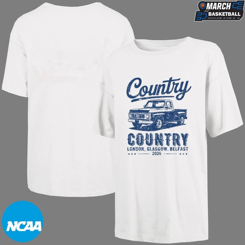 Country To Country London Glasgow, Belfast Tour 2026 T-Shirts