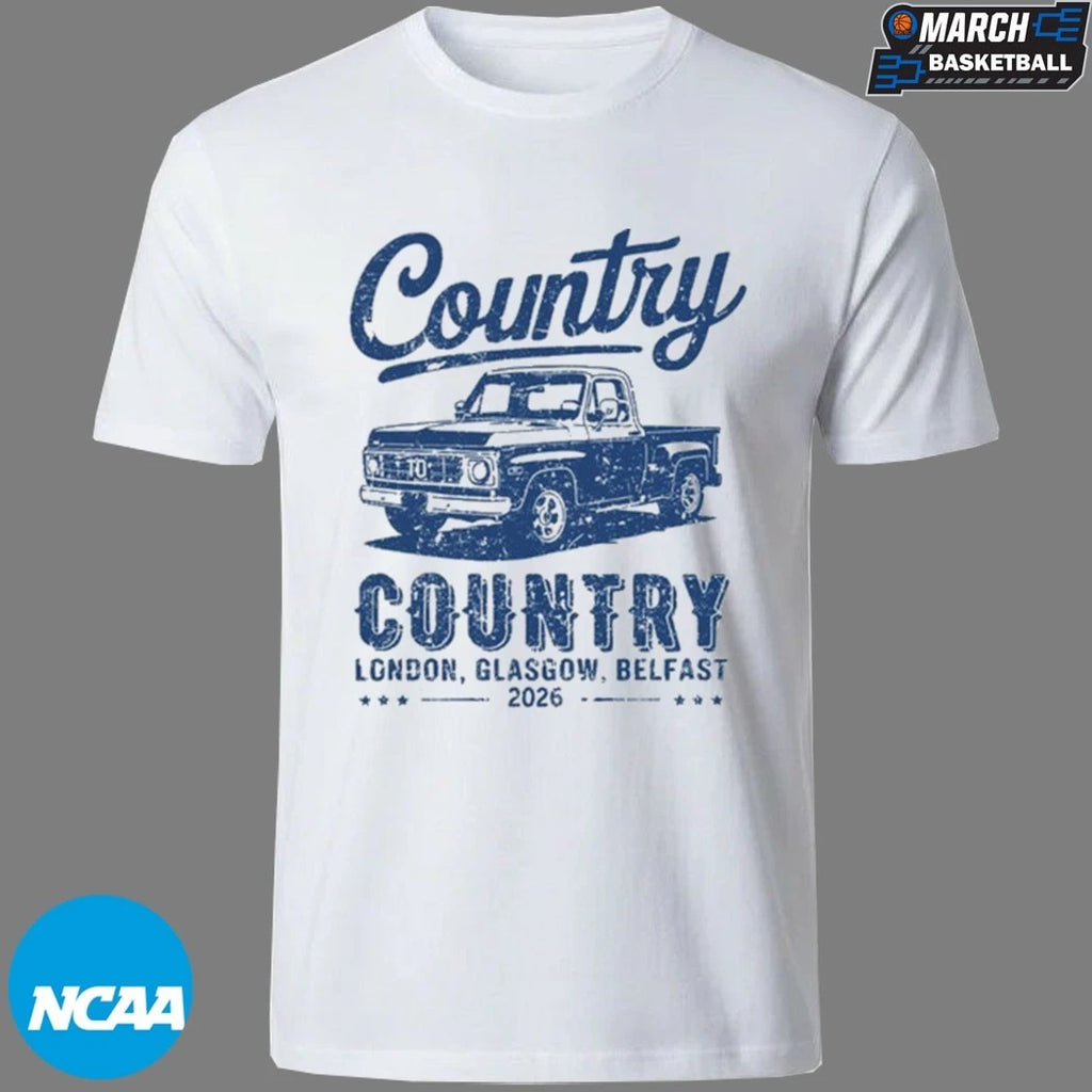 Country To Country London Glasgow, Belfast Tour 2026 T-Shirts