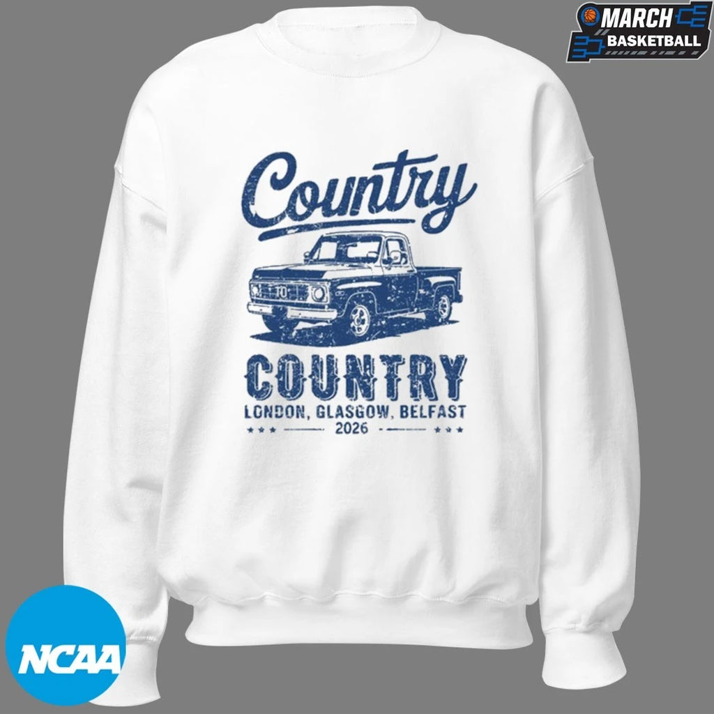 Country To Country London Glasgow, Belfast Tour 2026 T-Shirts