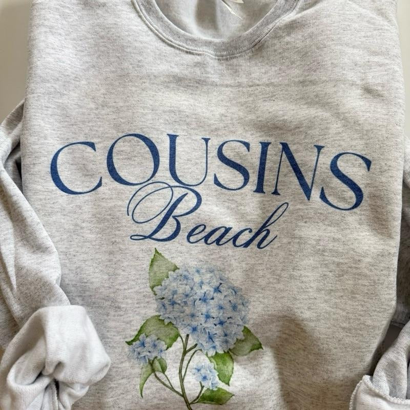 Cousins Beach Shirt or Pullover Hoodie, Sweatshirt | HypeCrazeTee.com