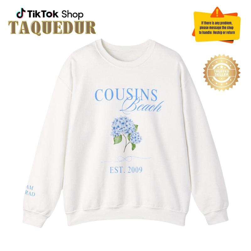 Cousins Beach Sweatshirt - Team Conrad T-Shirts, Hoodie | HypeCrazeTee.com