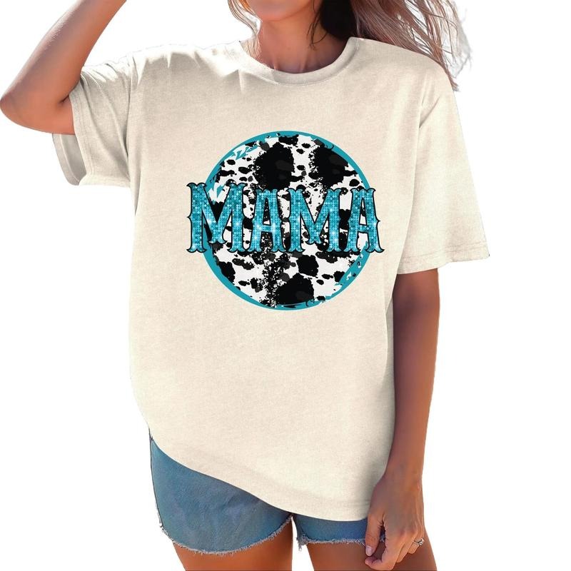 Cow print mama with FAUX shimmer Comfort colors Tee shirt Hoodie, Sweatshirt | HypeCrazeTee.com