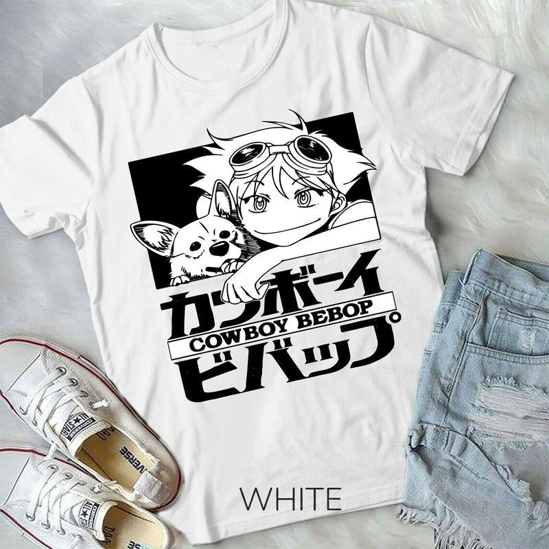 Cowboy Bebop,Faye Valentine - Spike Spiegel - Anime Shirt - Anime, Unisex Tshirt Hoodie, Sweatshirt | HypeCrazeTee.com