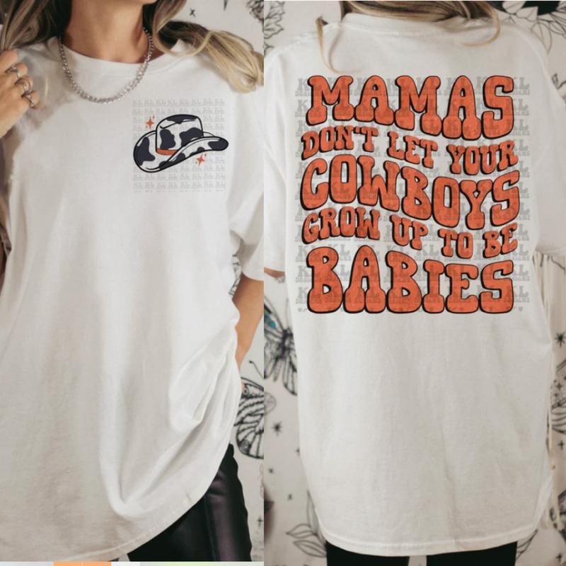 Cowboy Grow Up Sweatshirt, western clothing hoodies, western outfits women, western tops T-Shirts | HypeCrazeTee.com