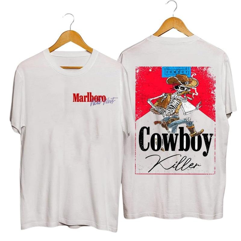 Cowboy Killer Graphic Jason Aldean Skeleton Cowboy T-Shirt Hoodie, Sweatshirt | HypeCrazeTee.com