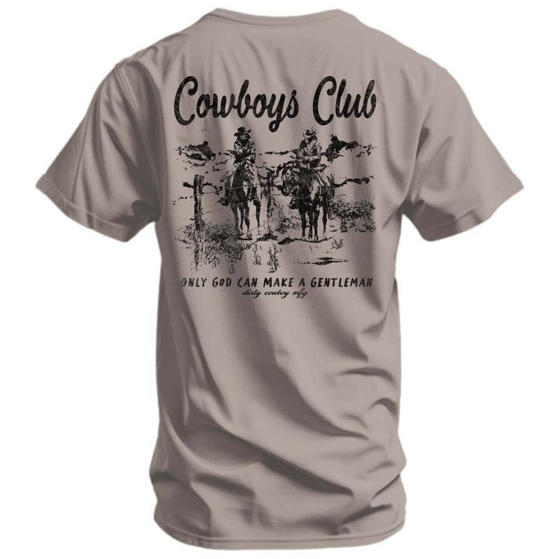 Cowboys Club Men's T-Shirt, Funny Adult Shirt, For Gift. Hoodie, Sweatshirt | HypeCrazeTee.com