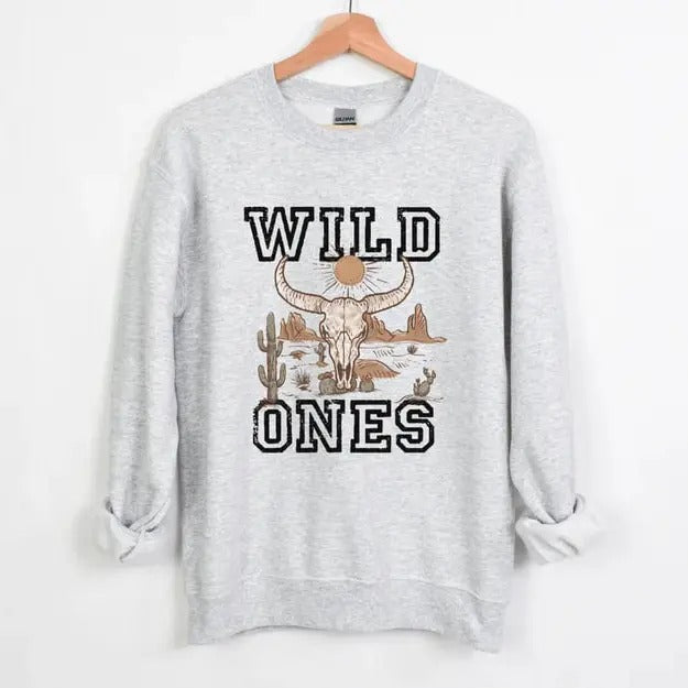Cowgirls Don't Cry Sweatshirt, Wild Ones Crewneck, Western Sweater, Cowgirls Don't Cry Crewneck Sweater, Cowgirls Shirt...