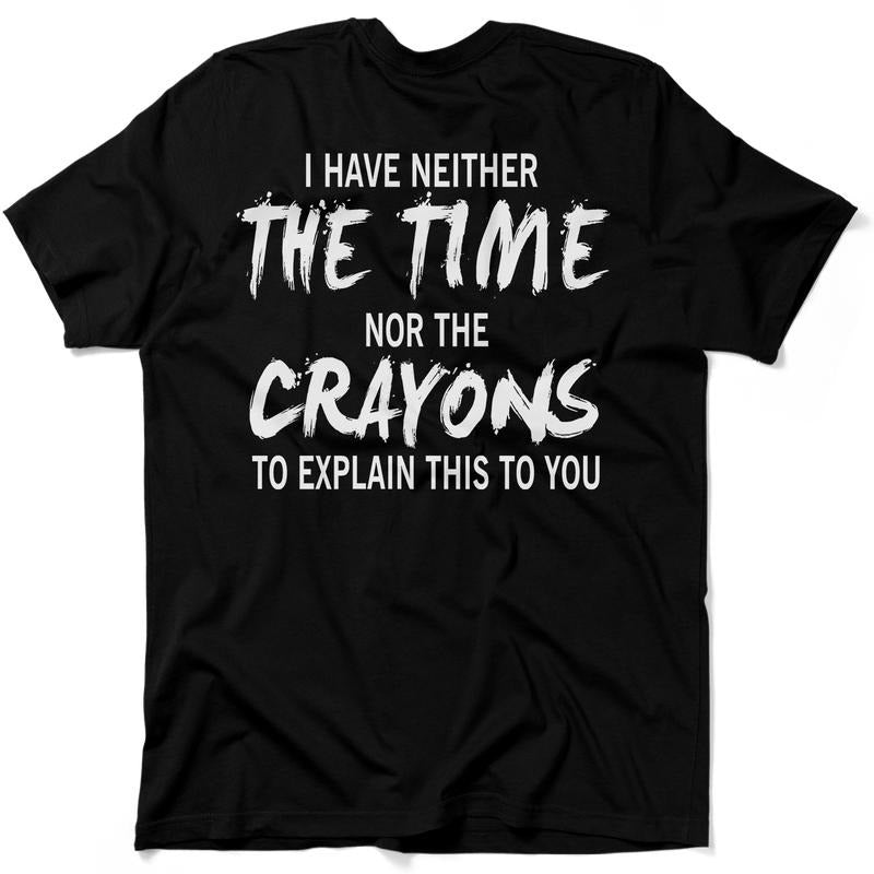 Crayons - Black T-Shirt Hoodie, Sweatshirt | HypeCrazeTee.com