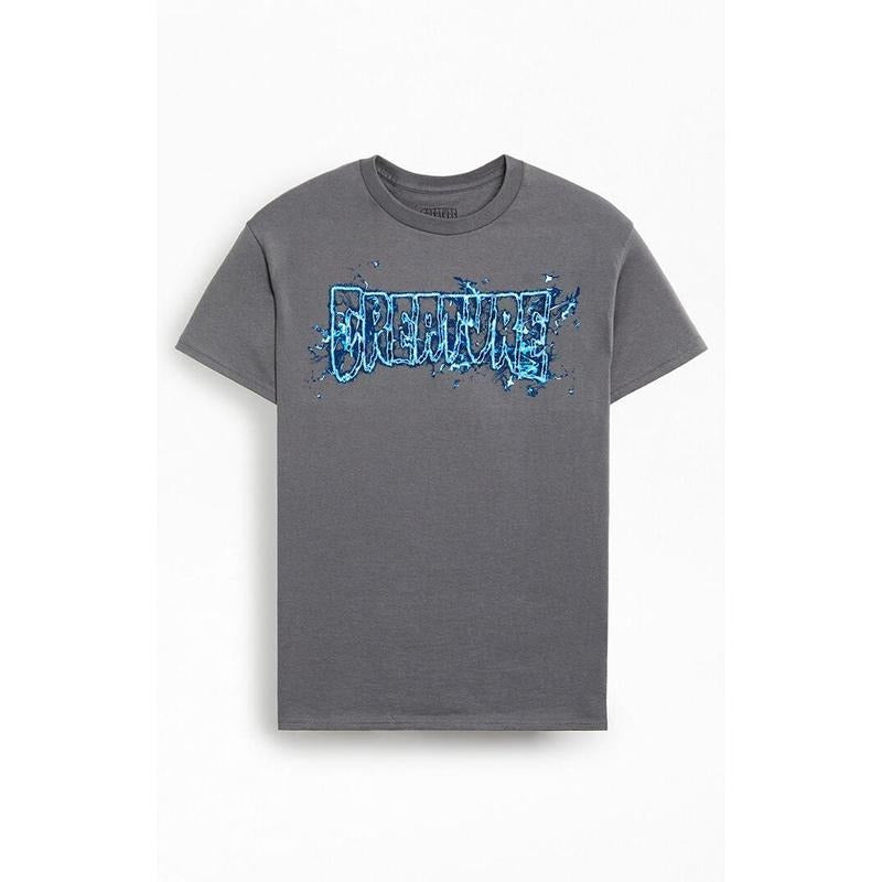 Creature Men's Inferno Logo Outline T-Shirt - Multicolor Hoodie, Sweatshirt | HypeCrazeTee.com