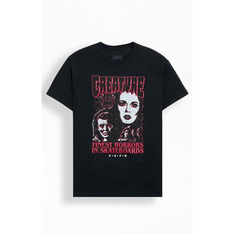 Creature Men's Prequel Heavyweight T-Shirt - Multicolor Hoodie, Sweatshirt | HypeCrazeTee.com