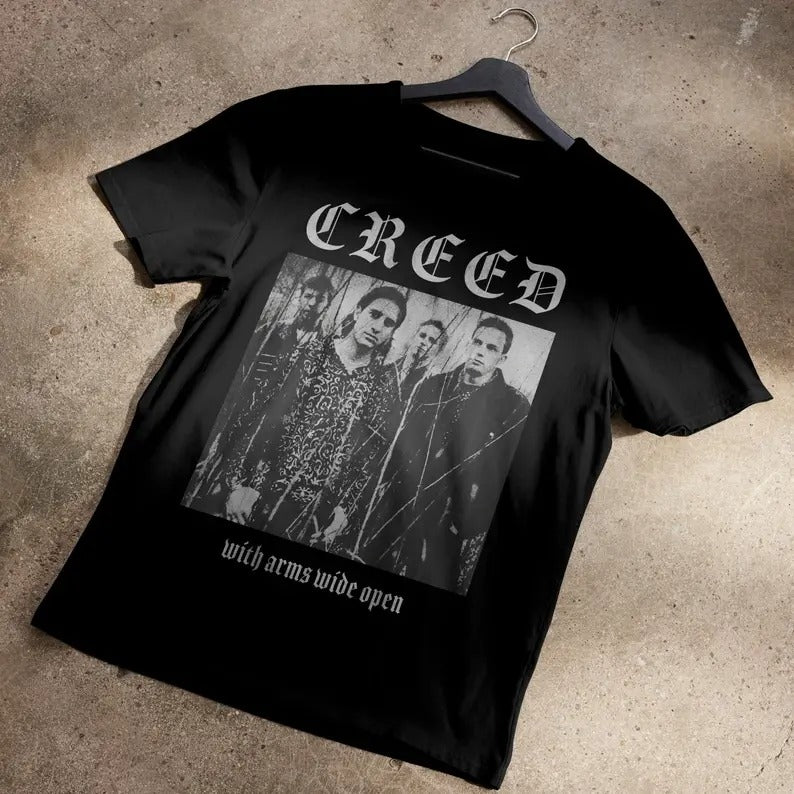 Creed Metal T-Shirt Hoodie, Sweatshirt | HypeCrazeTee.com