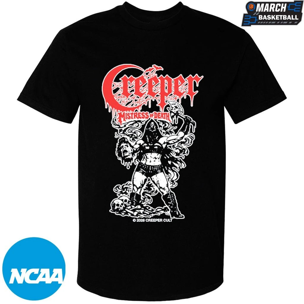 Creeper Mistress Of Death End Of Winter T-shirts
