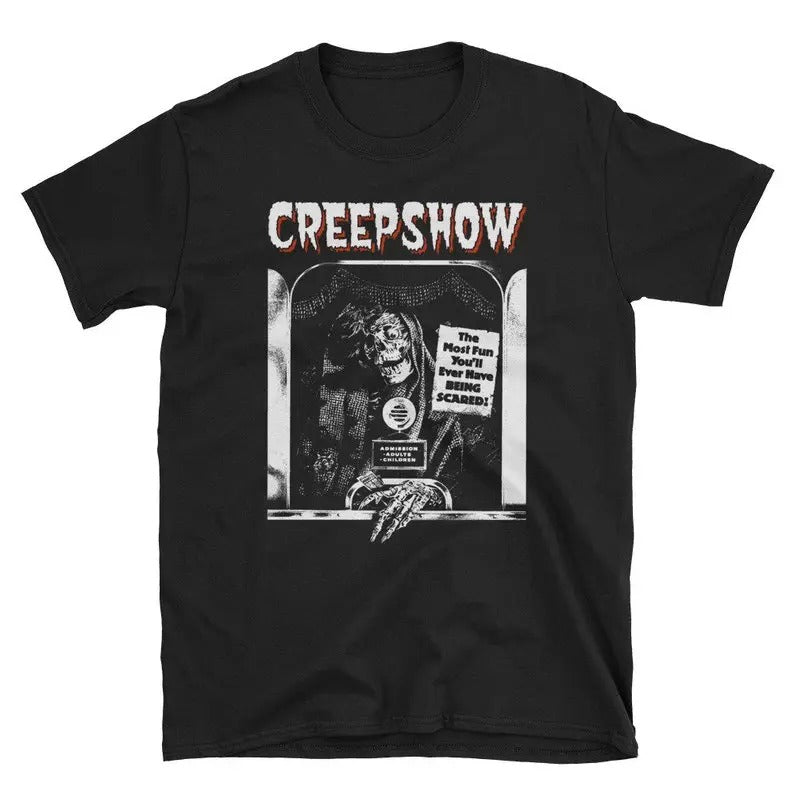 Creepshow 1982 Movie T-Shirt, 80s Horror Shirt, Stephen King, George A. Romero, Lost Boys, Dawn of the Dead, Return of...