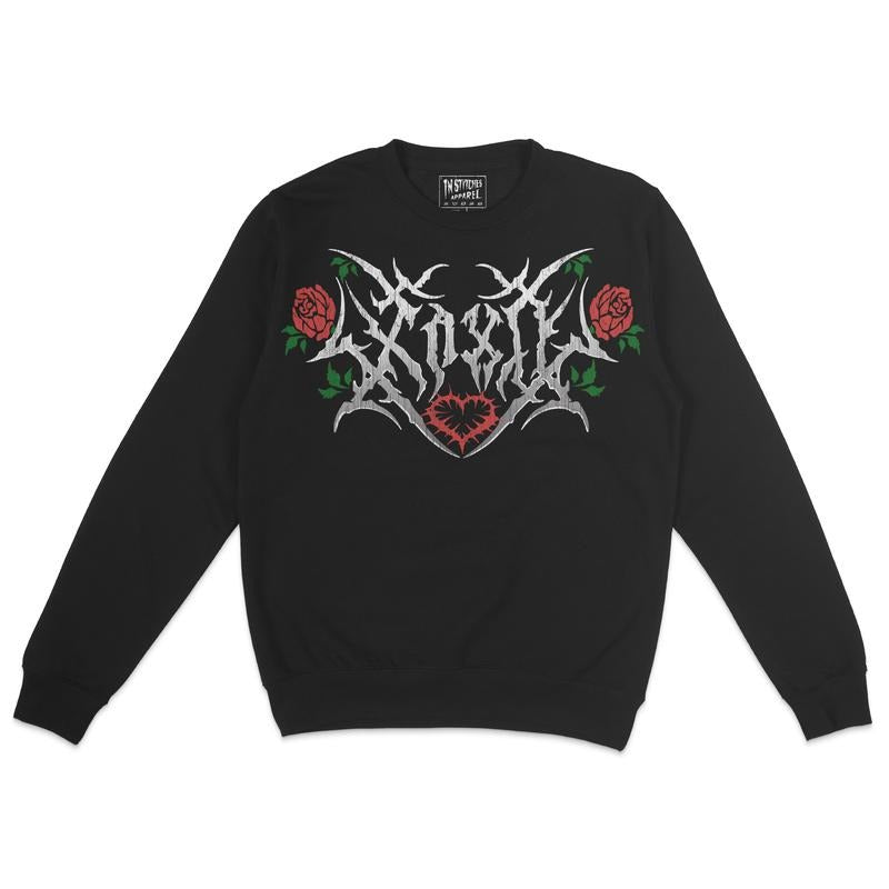 Crewneck Sweatshirt -XOXO Metal Valentines Day, Unisex, Sweater, Dark Romance, Smut, Booktok T-Shirts, Hoodie