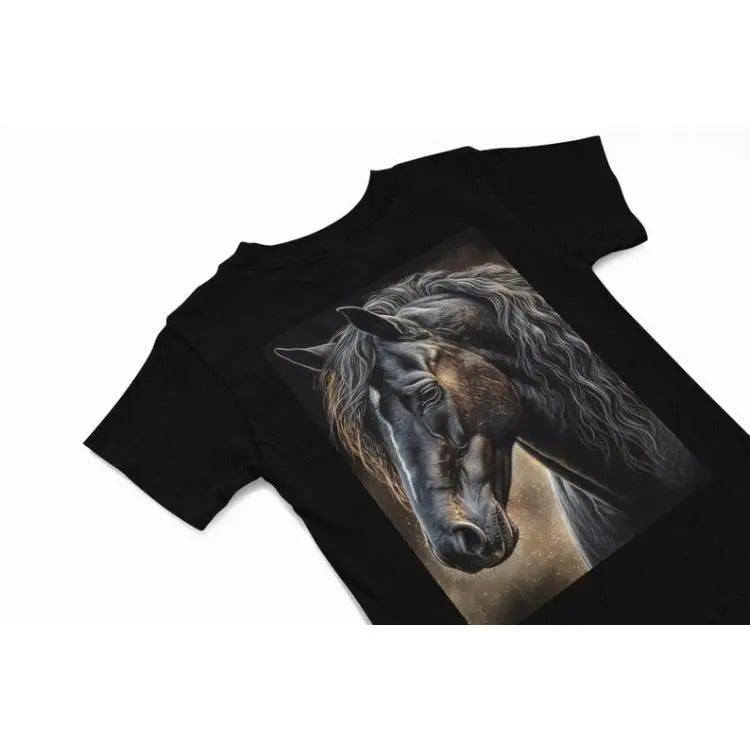 Criollo Horse T-Shirt, Horse breed tee, Equus caballus t shirt, Equestrian t shirt, Horse lover gift, wild Horse Tee,...