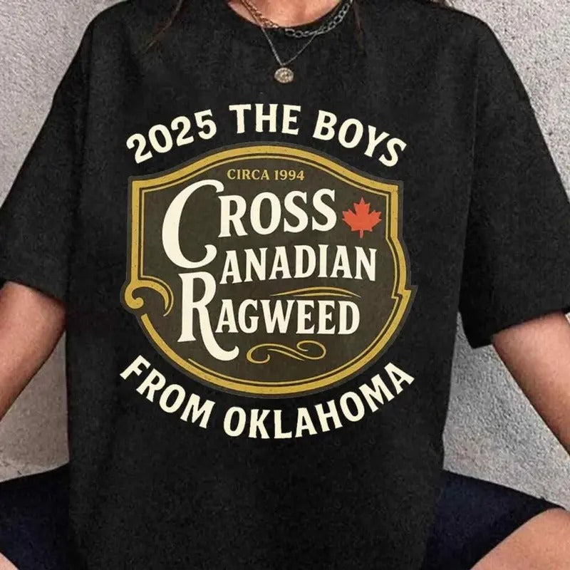 Cross Canadian Ragweed Shirt, Music Sweatshirt, Red Dirt Country Shirt, Oklahoma Concert Tee, Unisex Sweater Pullover Tee...
