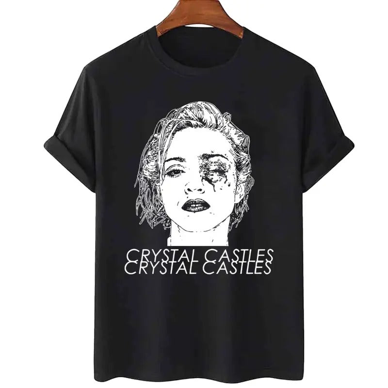 Crystal Castles T-Shirt Collection For Fans Hoodie, Sweatshirt | HypeCrazeTee.com