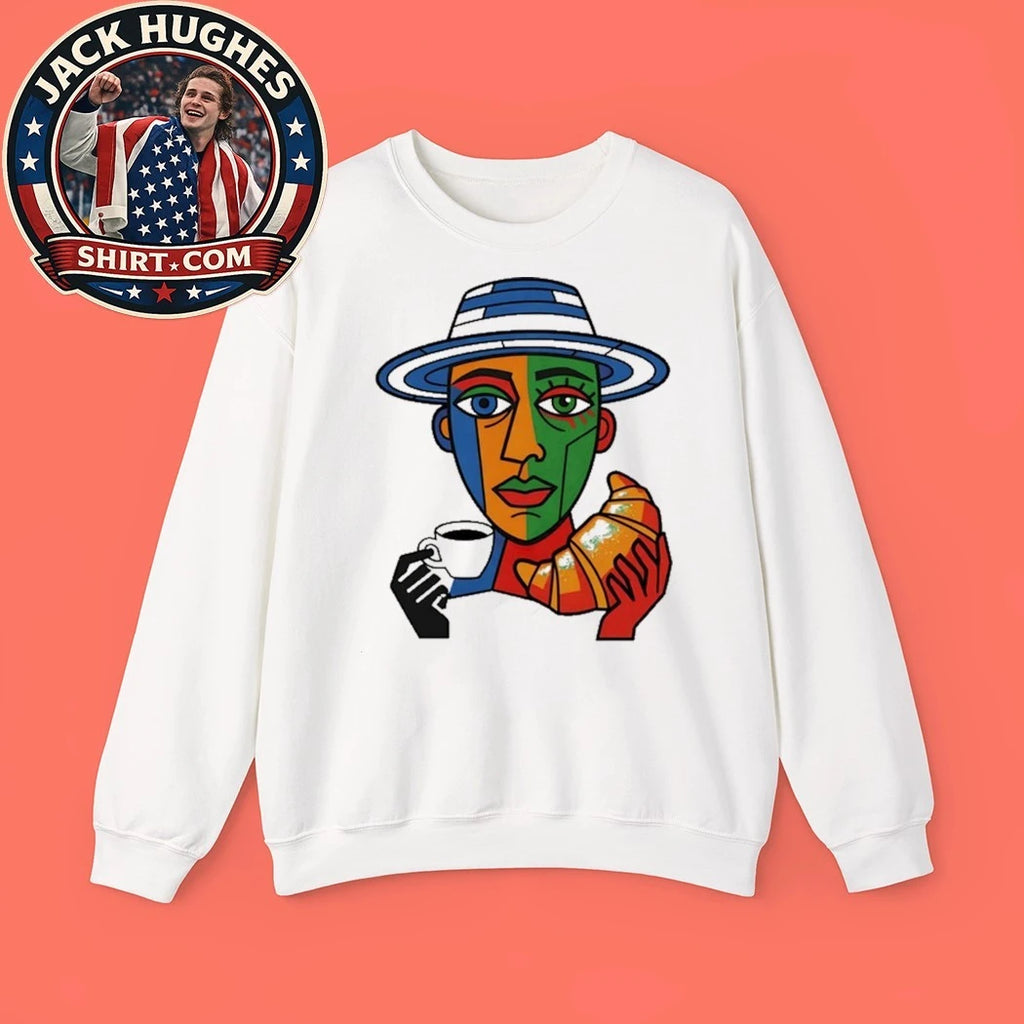 Cubist Coffee Drinker Shirt