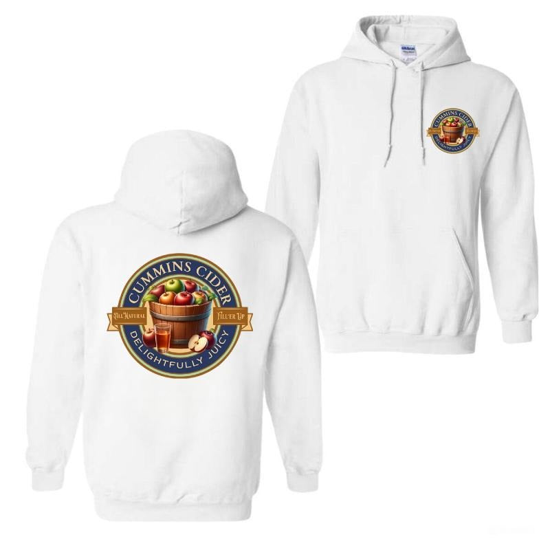 Cummins Cider Hoodie - Sweatshirt-Tshirt,  Men's Funny Shirt, Menswear Casual Crewneck | HypeCrazeTee.com